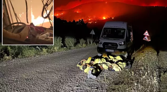 Forest fires in Hatay and Mersin are in their second day! Teams are caught between the flames.