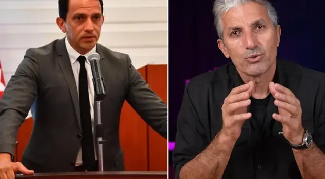 A heated argument with insults between Mücahit Birinci and Nedim Şener.