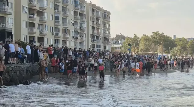 In Tekirdağ, a panic ensued in the sea as the ban was ignored: 2 people were rescued, 1 person is missing.