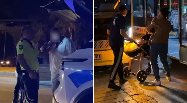 The public bus driver who fled from the police was found to be under the influence of alcohol.