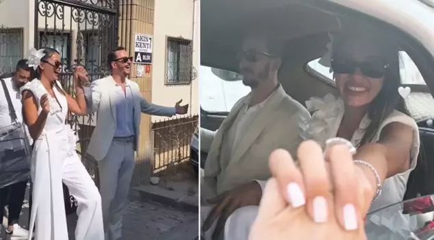 Survivor contestant Berkan Karabulut and Miss Turkey beauty Lale Onuk are getting married this evening.