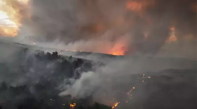 Fire in Çanakkale! Flames spread from Gelibolu to Eceabat, 6 villages evacuated.