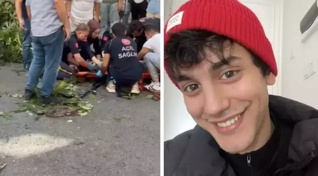In Kartal, TV series actor İbrahim Yıldız was trapped under a fallen tree! His condition is serious.