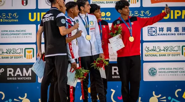 The youth of Turkish Pentathlon shone on the world stage.