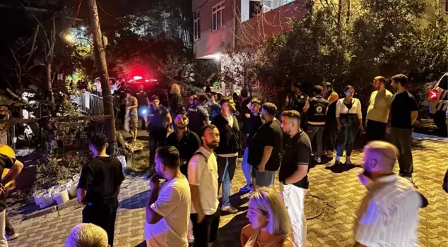 The young woman was killed in the middle of the street with her throat slit by a knife.