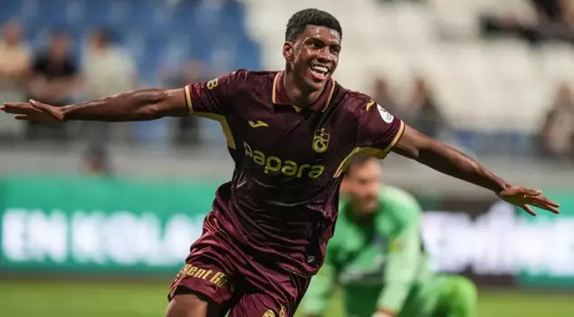 Trabzonspor reached for victory with its new star.