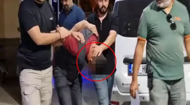 Police teams watching the camera recordings took the pervert from his home in the neighborhood.