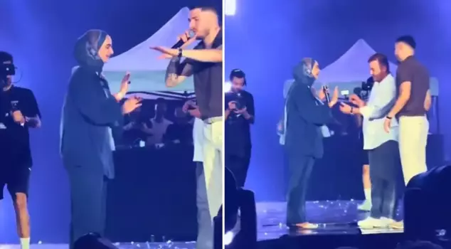 Concert scandal: Despite the young girl rejecting the marriage proposal, they forced a ring on her.