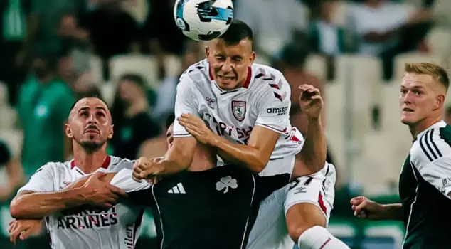 Samsunspor could not maintain its dominance in Greece.