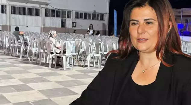 Özlem Çerçioğlu blamed the empty seats at the concert on Fenerbahçe.