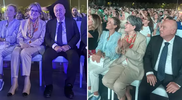 Former İYİ Party leader Meral Akşener was spotted at a concert.