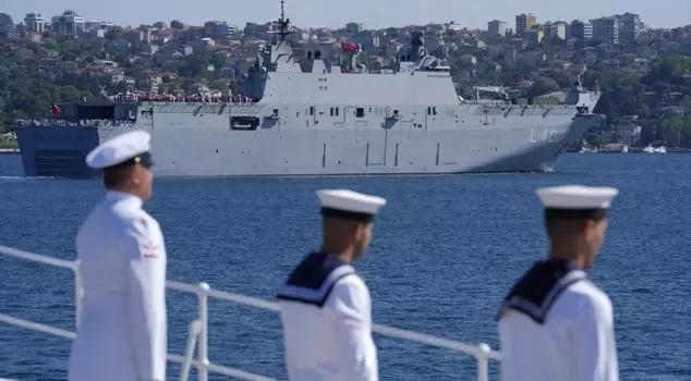 The guardians of the Blue Homeland in the Bosphorus.