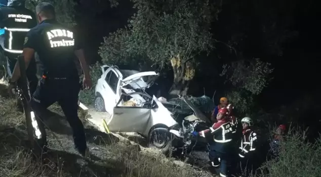 Terrible accident in Aydın! 2 people lost their lives.