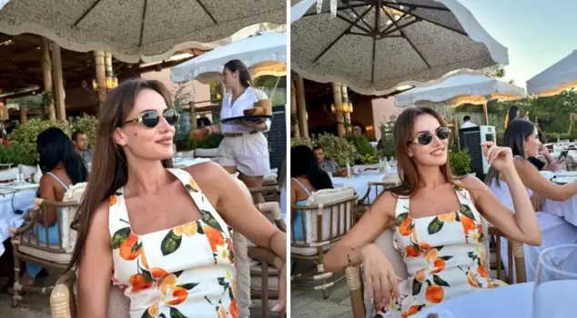 Fahriye Evcen's vacation posts shook up social media.