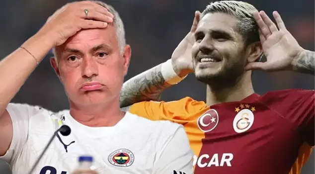 Seeing that Fenerbahçe was eliminated, Icardi immediately grabbed his phone.