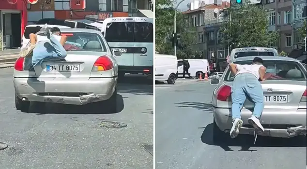 A strange incident in traffic: What happened afterwards is even more shocking.