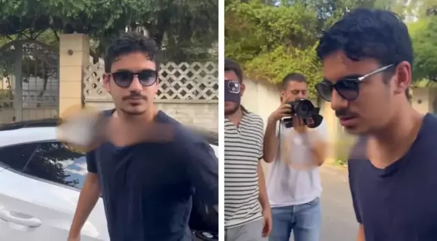 Mehmet Ali Erbil's son experienced a fall risk while coming to his father's wedding! Here are those moments.