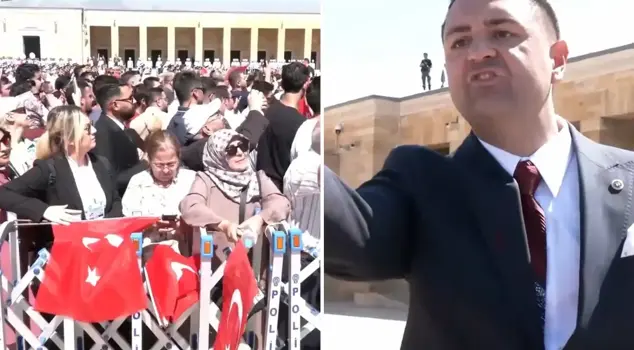 The slogan shouted at Anıtkabir infuriated the CHP MP: 