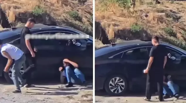 They took the child they brought to the empty lot and beat him up in the middle of Istanbul.