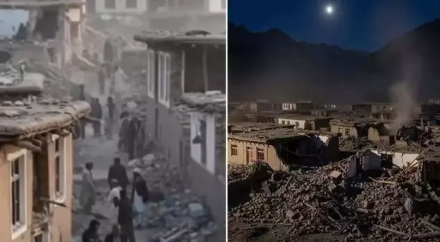 The first images coming from Afghanistan, hit by a magnitude 6 earthquake, are horrifying.