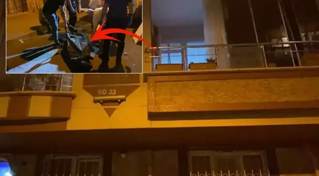 The horrifying scene on the balcony: Those who saw it grabbed their phones.
