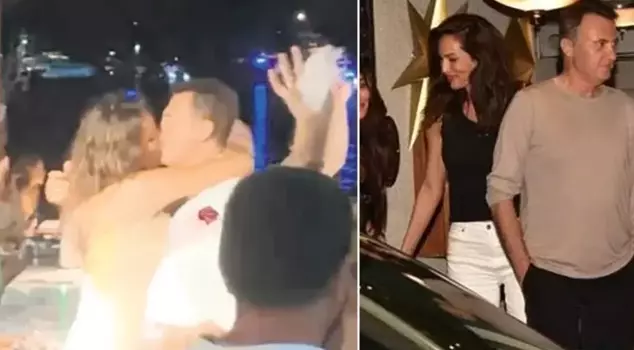 The forbidden love has been documented! Guzide Duran and Fikret Orman are seen lip to lip for the first time.