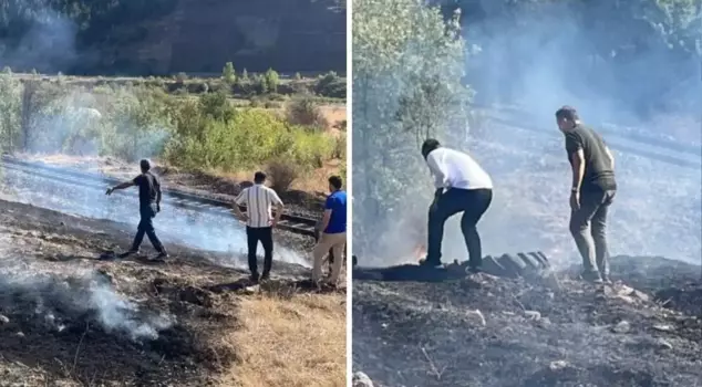 The AK Party members of parliament intervened immediately in the fire in Karabük.