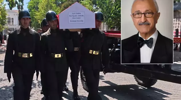 Korean War Veteran Retired Colonel Naif Timur was bid farewell on his final journey.