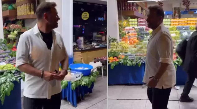Okan Buruk, who went grocery shopping: 