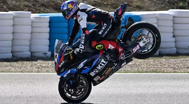 National motorcycle racer Toprak Razgatlıoğlu finished first in France.