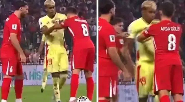Arda Güler and Lamine Yamal came face to face.