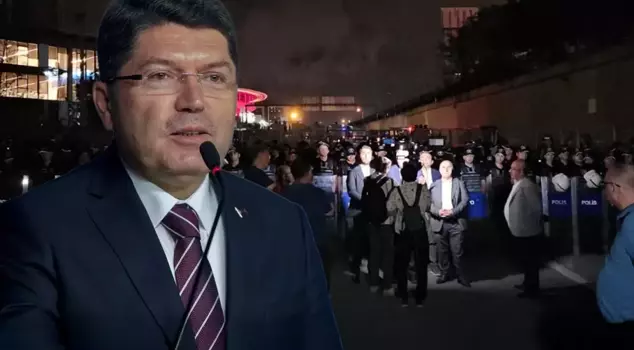Minister Tunç: An investigation has been initiated regarding the incidents in front of the CHP Istanbul Provincial Presidency.