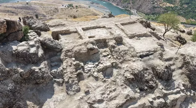 The Ottoman outpost emerged from the 3,000-year-old historical fortress.