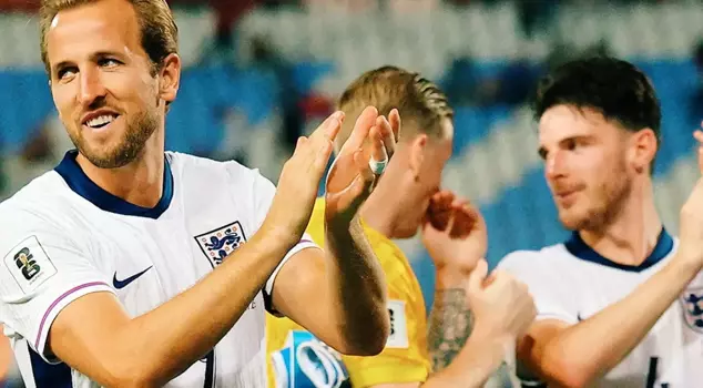 England wiped Serbia off the field.