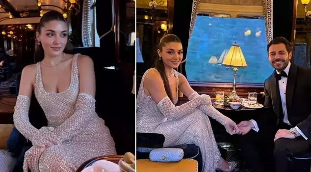 Hande Erçel's angry response to reconciliation questions.