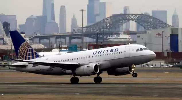 The plane, which had a fire in the cargo section, made an emergency landing.