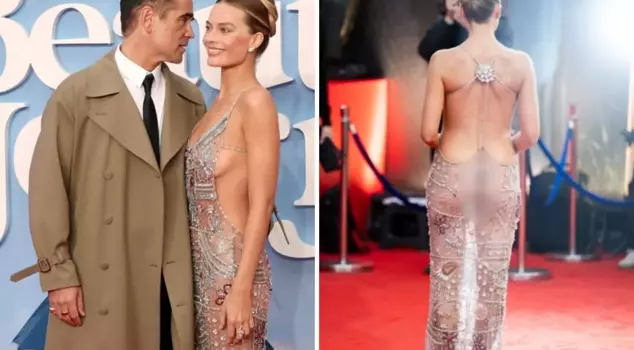 Bold choice on the red carpet: The famous actor drew all eyes on them.
