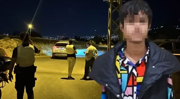 The 16-year-old who stole weapons and ammunition from the polygon was caught in a surprising location.