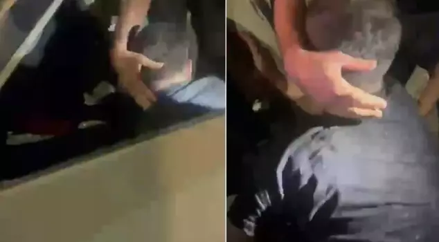 The driver's first request after being pulled from the overturned car was surprising.