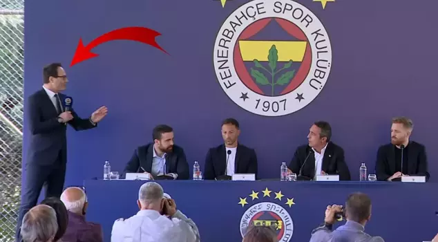 The dialogue that left a mark on the ceremony between Ali Koç and the moderator.
