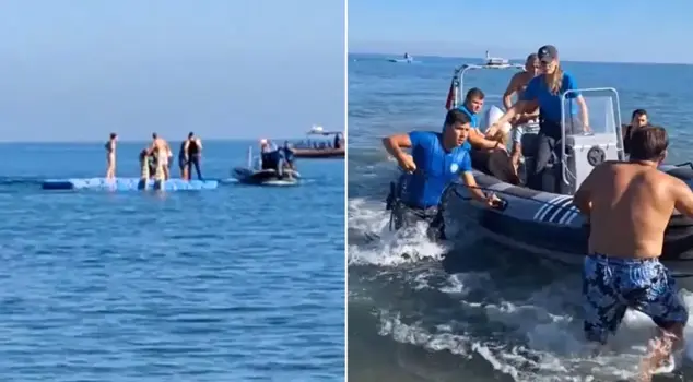 He suffered a brain hemorrhage while swimming in the sea.