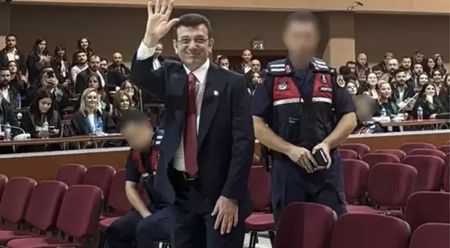 Investigation regarding İmamoğlu's images in the courtroom.