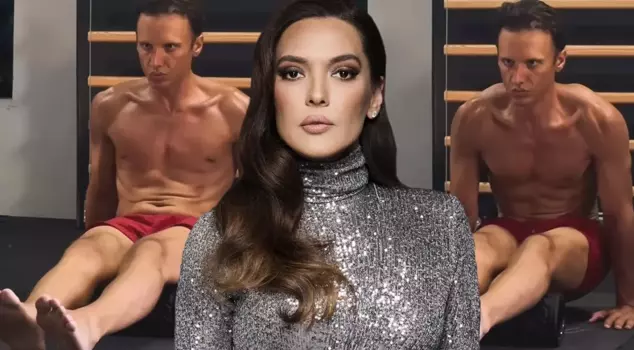 Demet Akalın couldn't remain indifferent to Edis's sports footage.