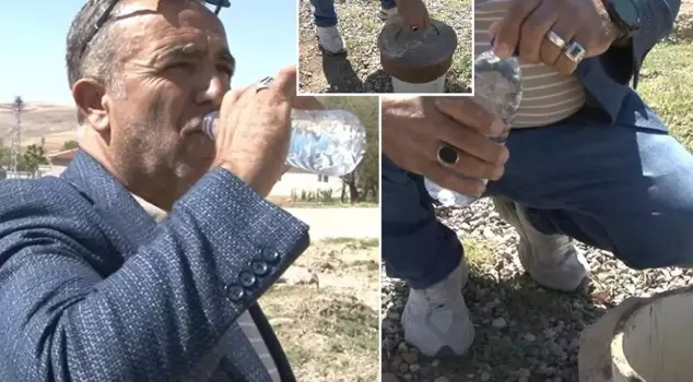 The drinking water that the muhtar was looking for emerged as thermal water at a depth of 291 meters.