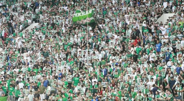 Bursaspor fans achieve historic success! They are competing with Galatasaray.