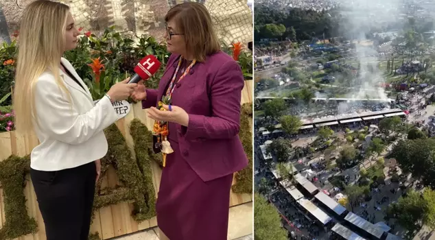 A festival where Michelin-starred chefs come together! President Şahin proudly explained the established system.
