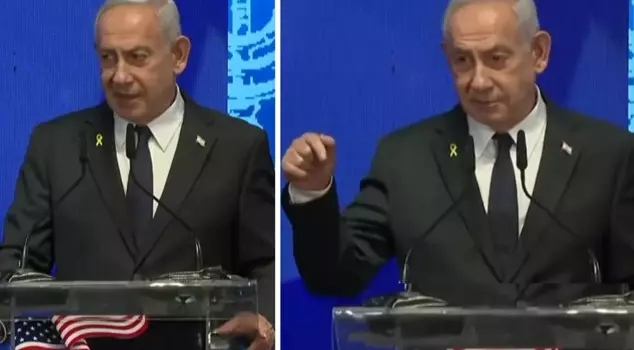 The words stunned everyone in the hall! Netanyahu's 'cell phone' remark.