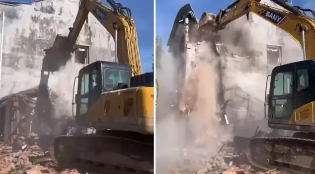 The citizen who made a demolition agreement in exchange for iron is experiencing great disappointment.