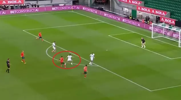 The legendary footballer Luis Figo scored a goal at the age of 52, and it became a sensation.