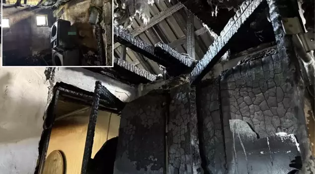 The house has been rendered unusable for the 6th time due to a fire.